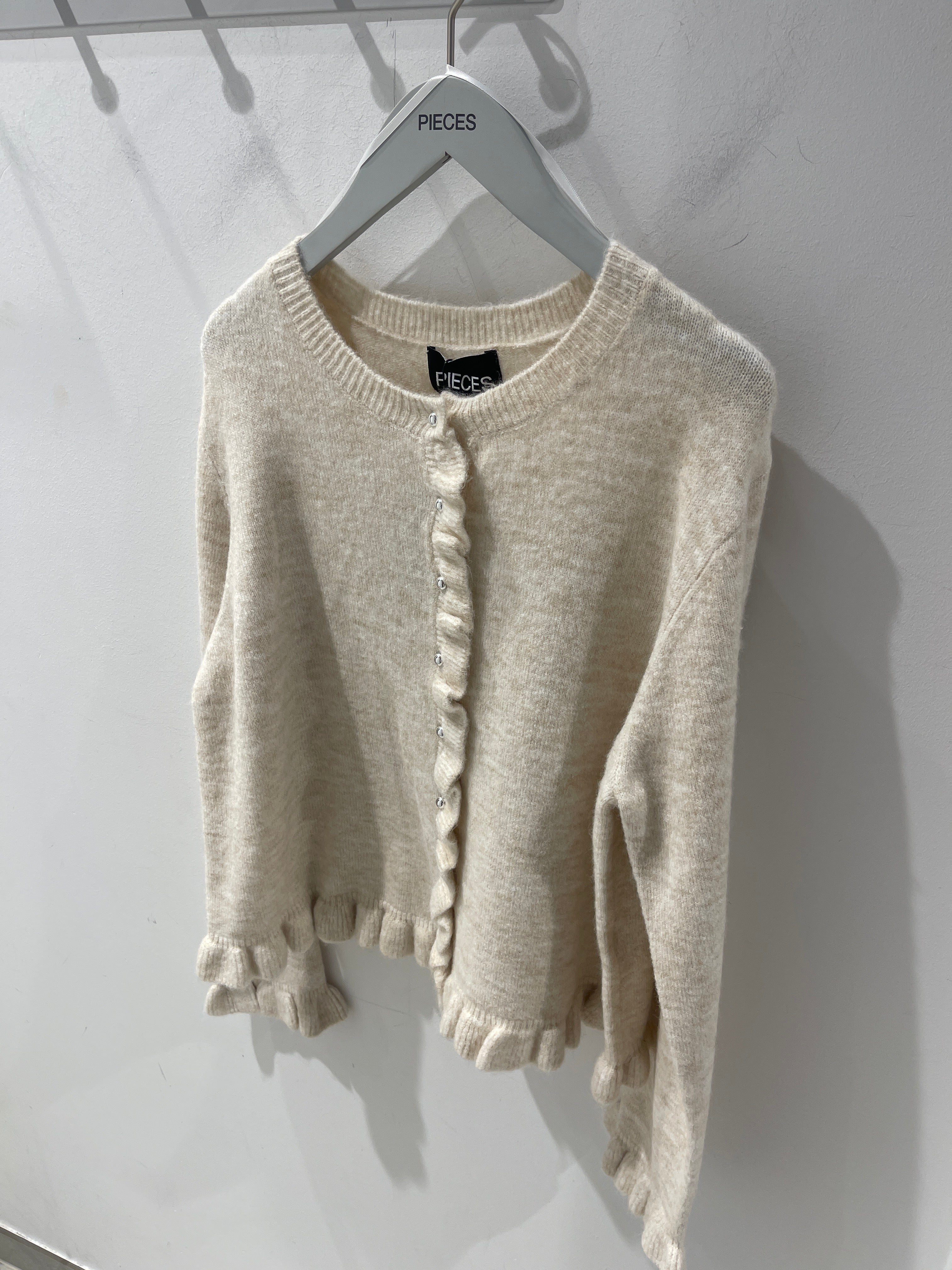 PCLYDIA Knit Cardigan - Birch